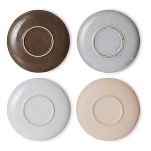 HKliving - 70er Teller - 4er Set