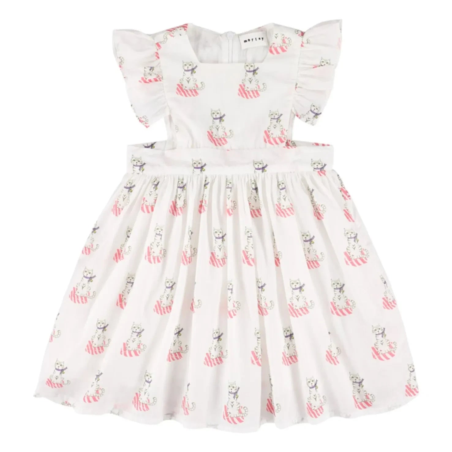 Morley - Xipil Cats Rüschenkleid | Weiß
