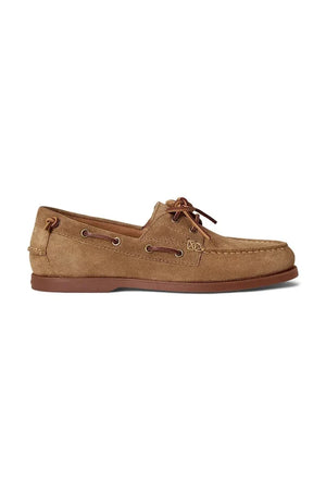 Polo Ralph Lauren Erkek Süet Mokasen Merton Boat