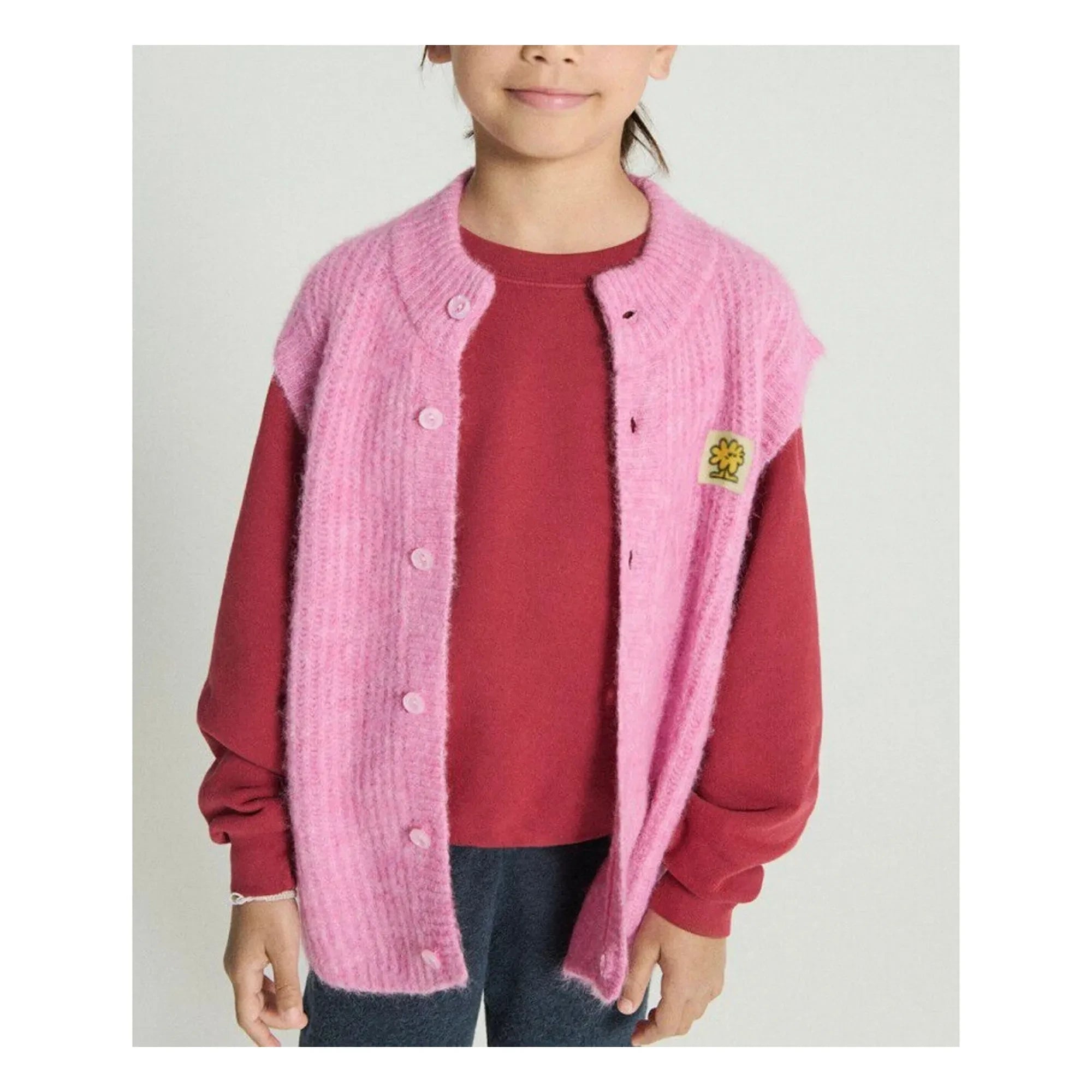 American Vintage - East Alpaka ärmellose Weste | Rosa