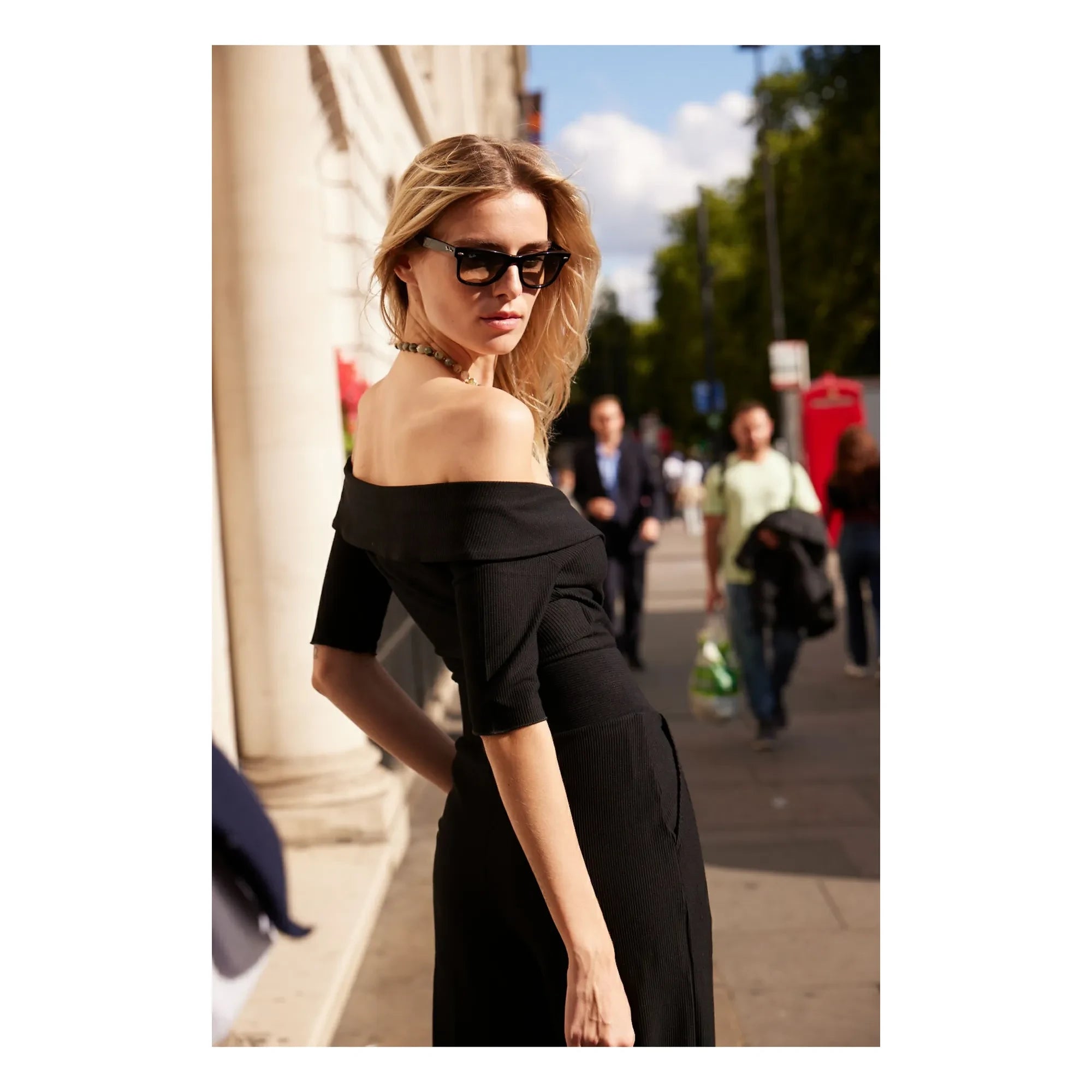 Flair - Gabrielle Samt Body | Schwarz