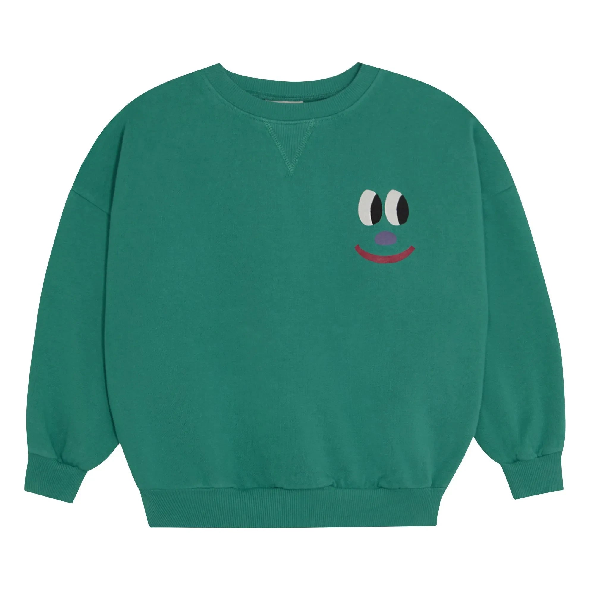 The Campamento - Smiley-Sweatshirt | Grün