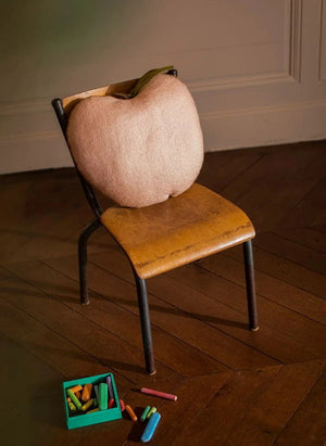 Muskhane - Filz Apple Kissen | Puderrosa