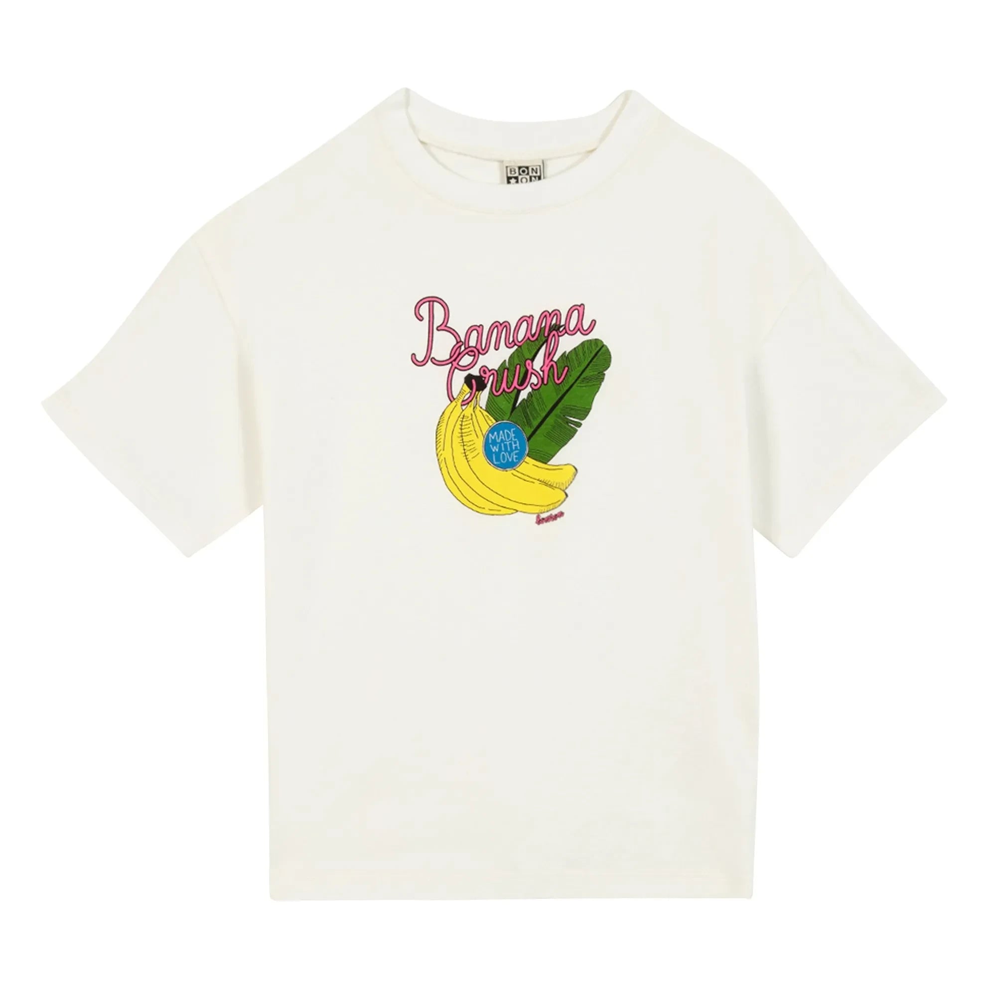 Bonton - Livo Bananen-T-Shirt | Ecru