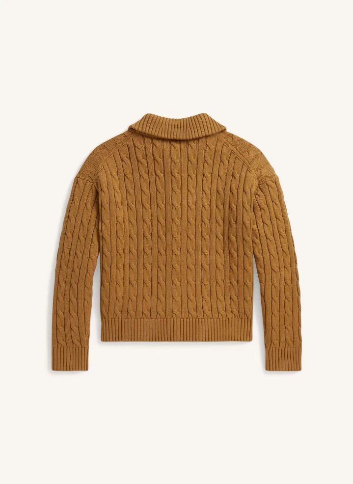 Ralph Lauren - Strickjacke | Camel