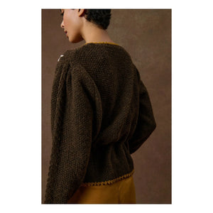 Louise Misha - Sandya Wolljacke | Terre cuite