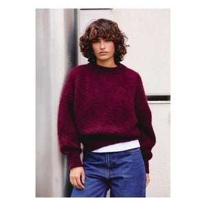 Surprise Paris - Jane Mohair Kazak | Bordo