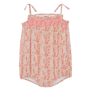 Bonton - Calina Fleurie Overall | Rosa