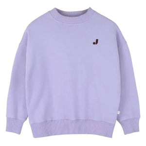 Jenest - Happy Bird organik pamuklu sweatshirt | Leylak