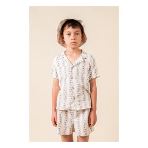 birinit - Bermuda Shorts Sariñena Flowers | Elfenbein