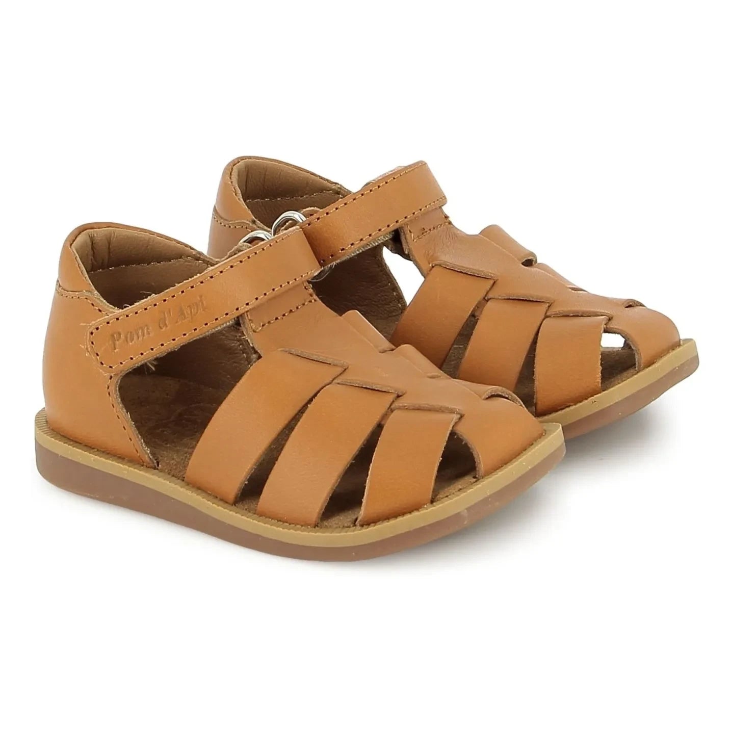 Pom d'Api - Poppy Air Pur Dad Sandale | Camel