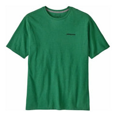 Patagonia - T-Shirt P-6 Logo Responsibili aus recycelten Fasern | Chromgrün