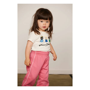 Mini Rodini - Tier-T-Shirt Bio-Baumwolle | Weiß