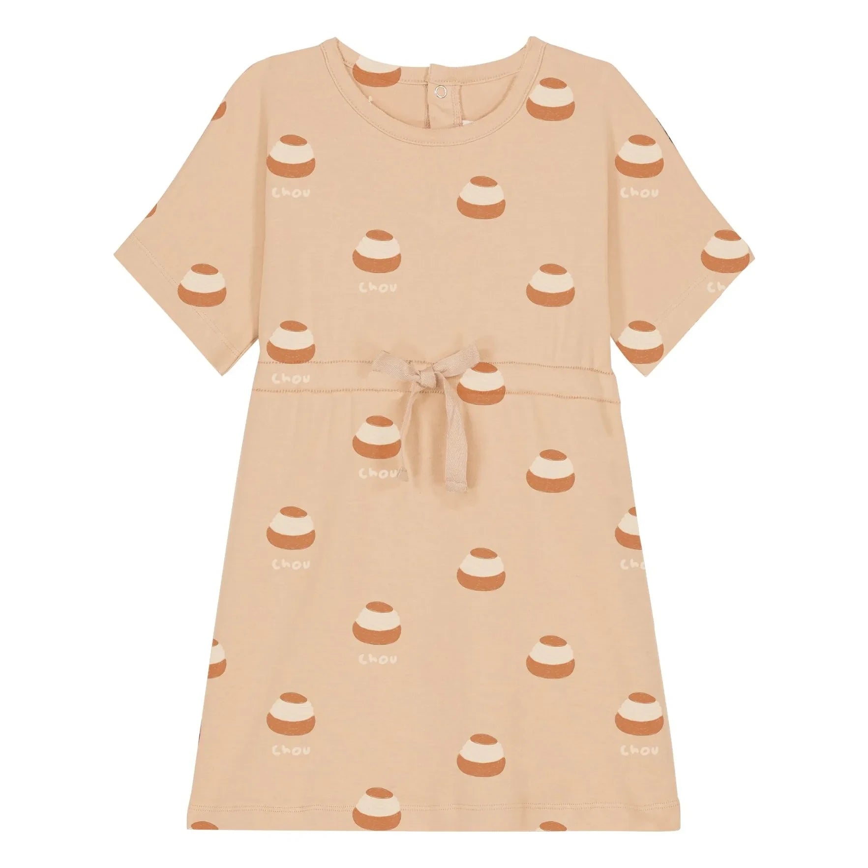 Studio Bohème - Yogi Choux Kleid aus Bio-Baumwolle | Beige