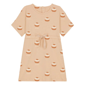 Studio Bohème - Yogi Choux Kleid aus Bio-Baumwolle | Beige