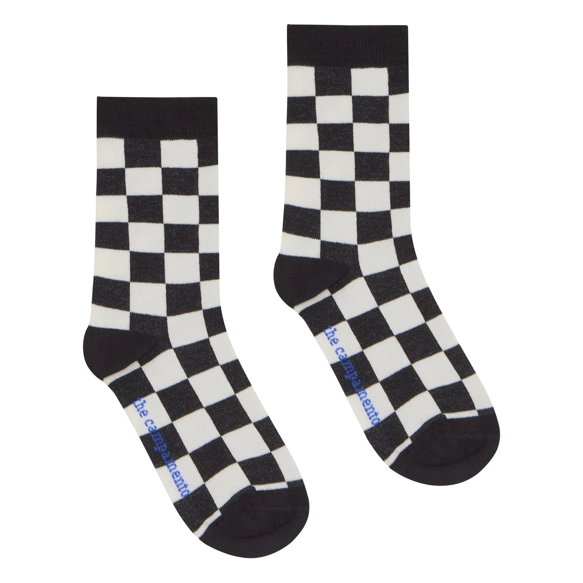 The Campamento - Damier Socken | Ecru