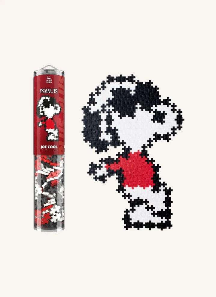 Plus-Plus - Joe Cool Tube - 275 Teile - Plus-Plus x Peanuts | Weiß