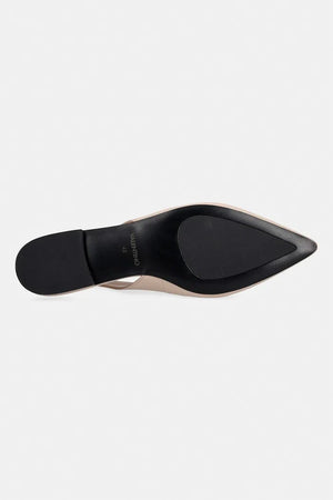 Valentino Deri Slingback Düz Babet
