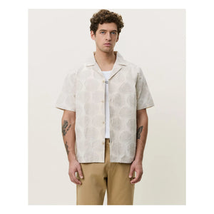 Les Deux - Dahlia Jacquard Hemd | Beige