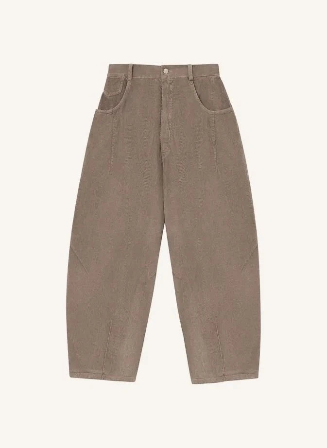 Cordera - Samt Baumwolle Jeans | Salbei