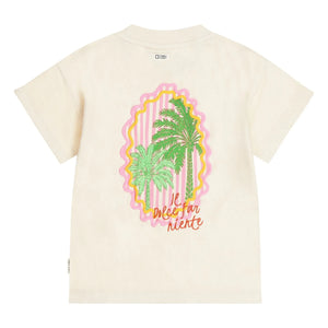 Tumble N'Dry - Oversize Maringa Bio-Baumwoll-T-Shirt | Ecru