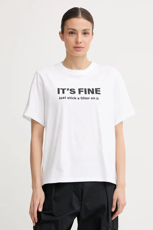 Victoria Beckham Damen-Baumwoll-T-Shirt