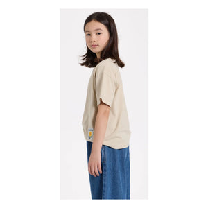 Hundred Pieces - Luna Bio-Baumwoll-T-Shirt | Beige