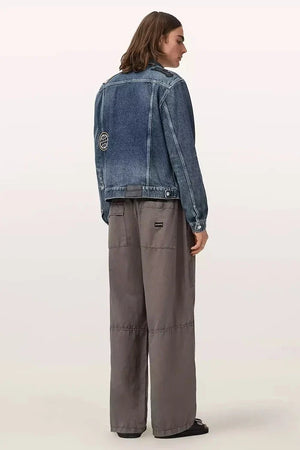 AllSaints Erkek Keten Pantolon ECHO