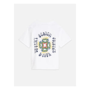Scotch & Soda - T-Shirt Druck Logo | Weiß