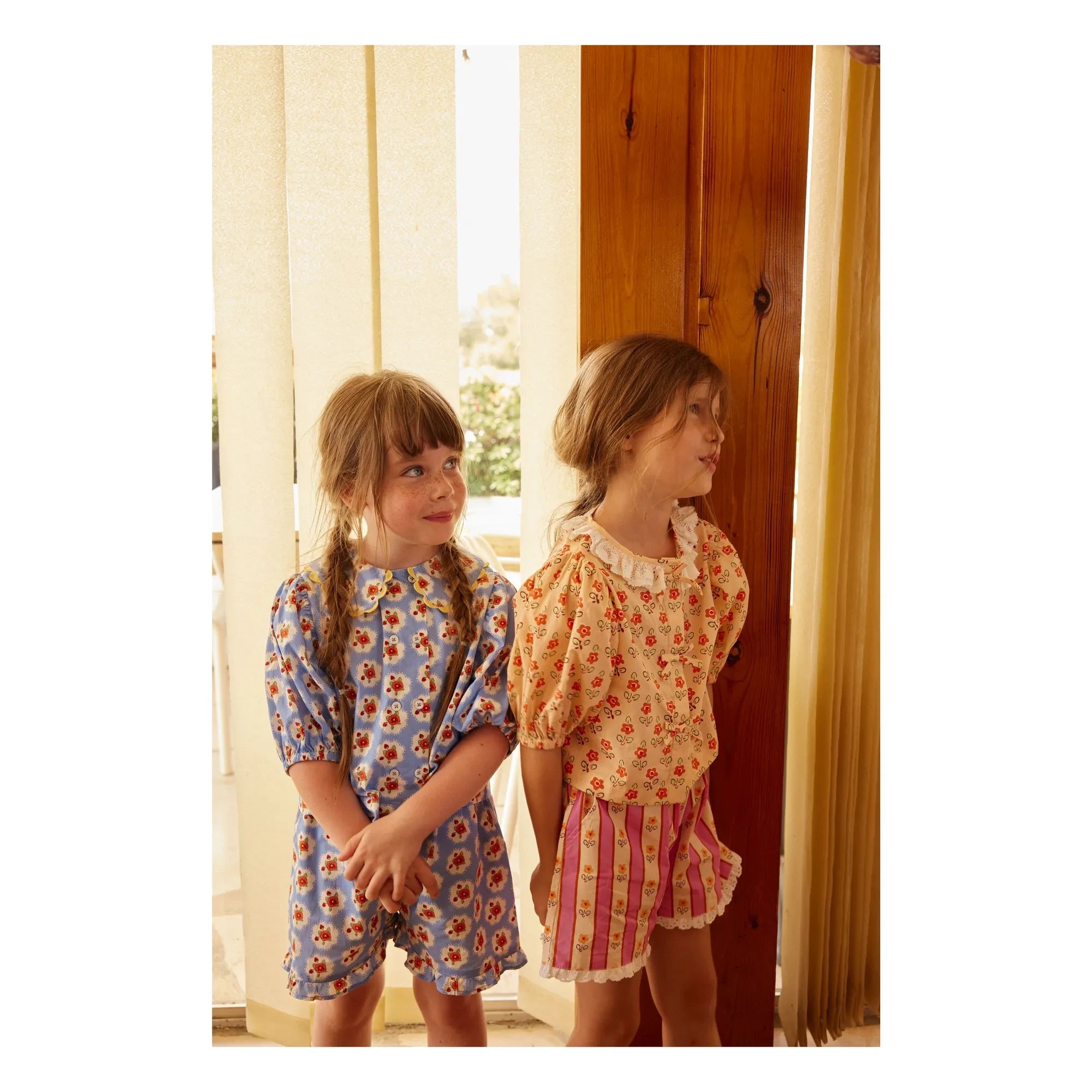 Hello Simone - Short Dina Fleuri | Blau