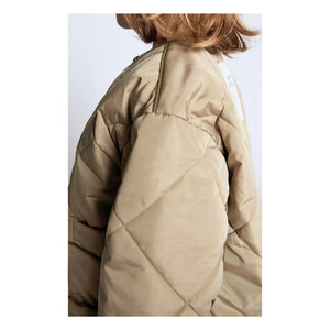 American Vintage - Vowbay Wasserabweisende Steppjacke Recycelte Faser | Khaki