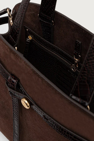Tory Burch Kadın Süet Romy Suede Bauletto Çanta