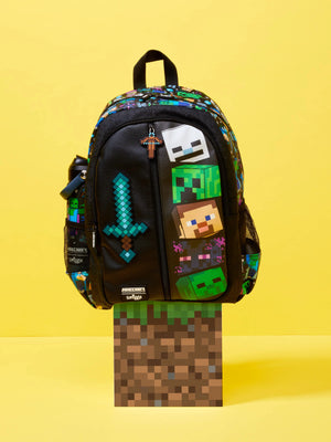 Smiggle - Minecraft Klasik Okul Sırt Çantası