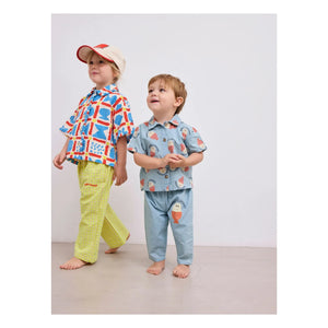 Bobo Choses - Bobo Denim Hellblaues Hemd | Blau