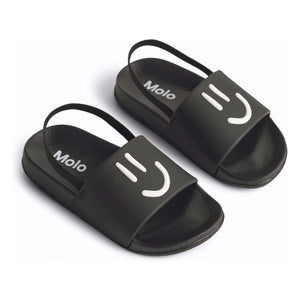 Molo - Zhappy Smile Badesandalen | Schwarz