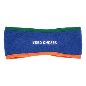 Bobo Choses - Recycelter Fleece-Stirnband | Blau