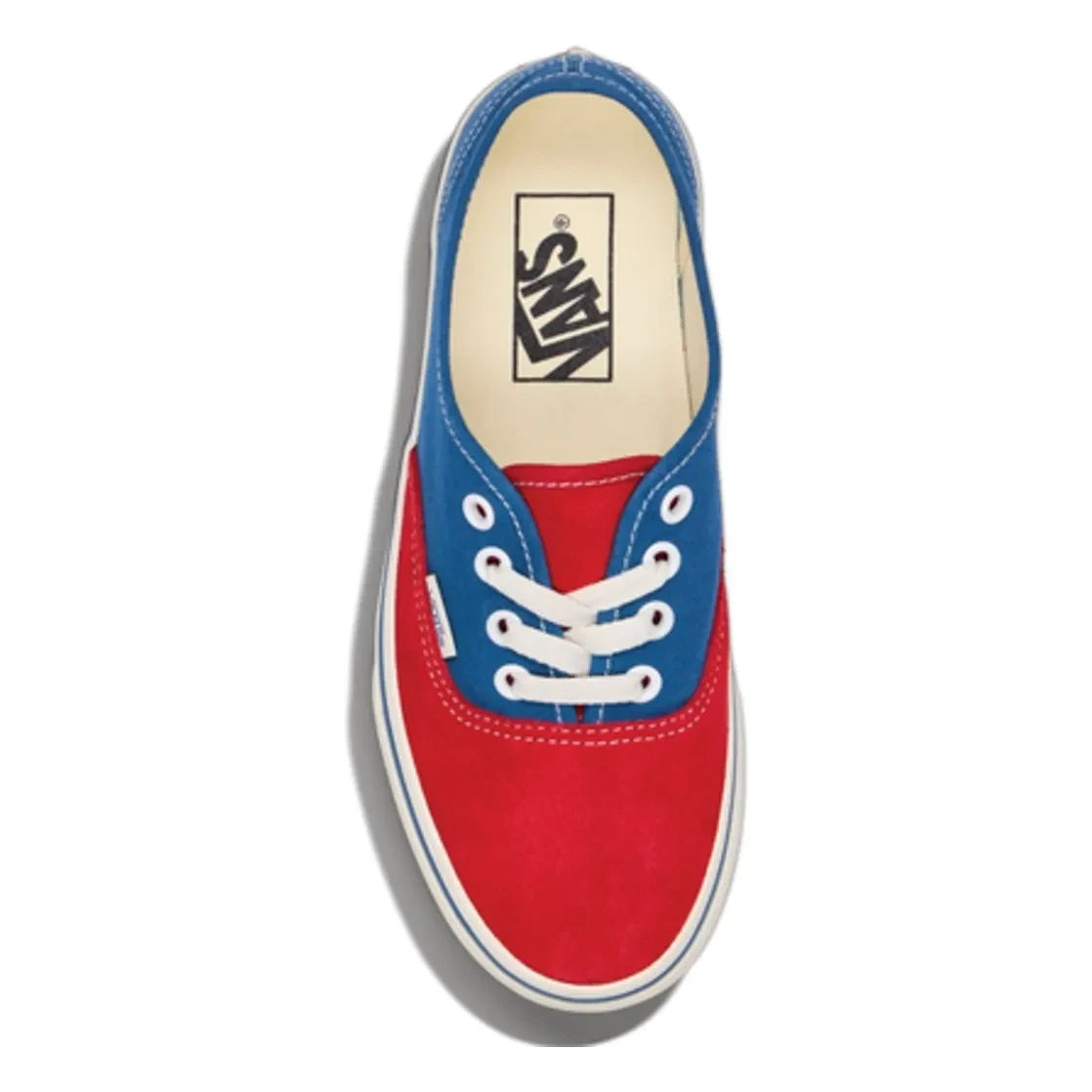 Vans – Authentic Two Tone Schnürsenkel-Sneaker | Rot