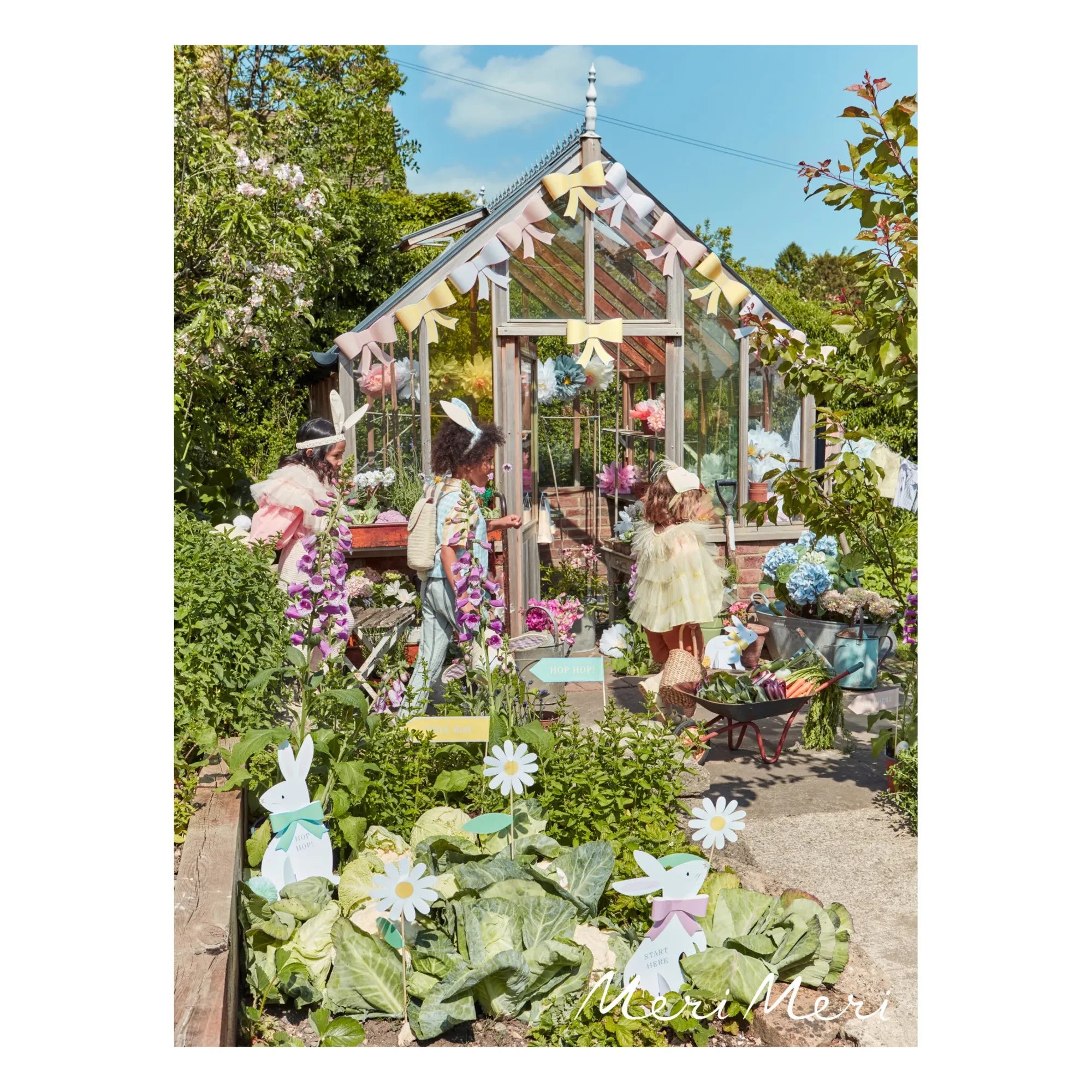 Meri Meri - Papier-Schleifengirlande | Pastell