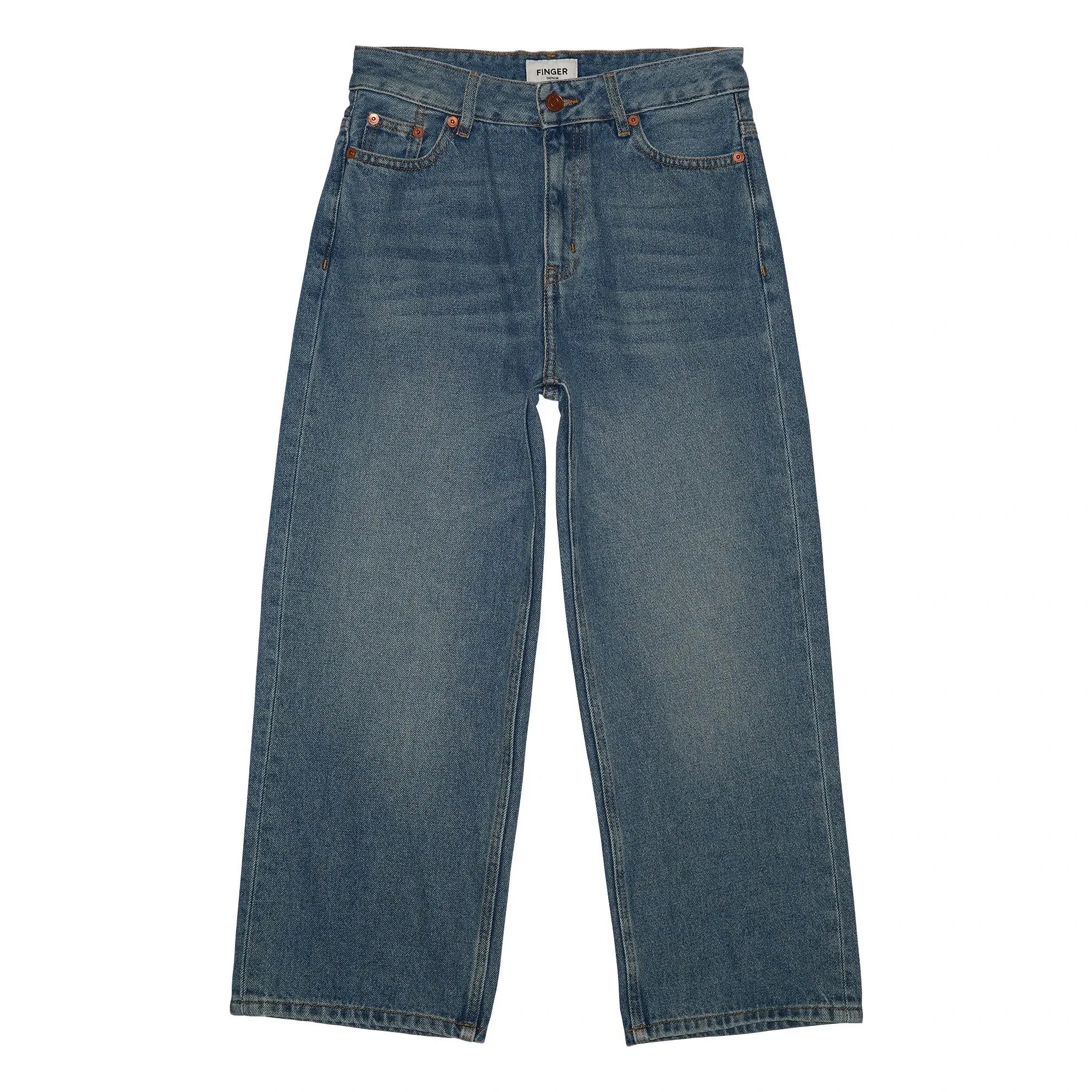 Finger in the nose - Jean Large Rodeo | Jeansblau