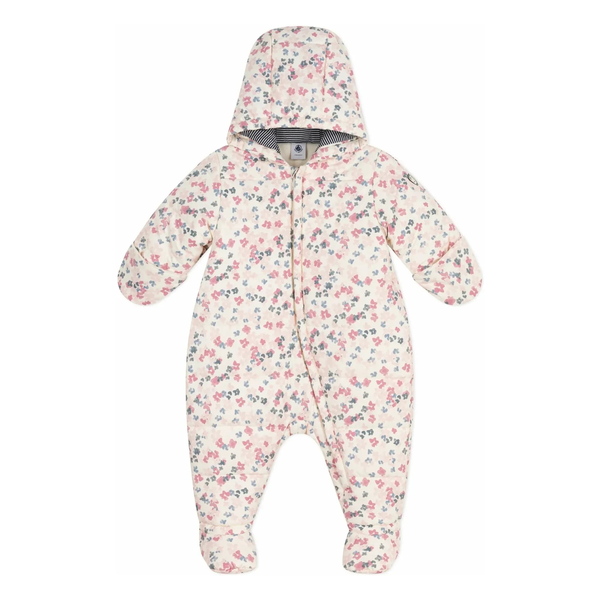 Petit Bateau – Pilote Fleuri | Ecru