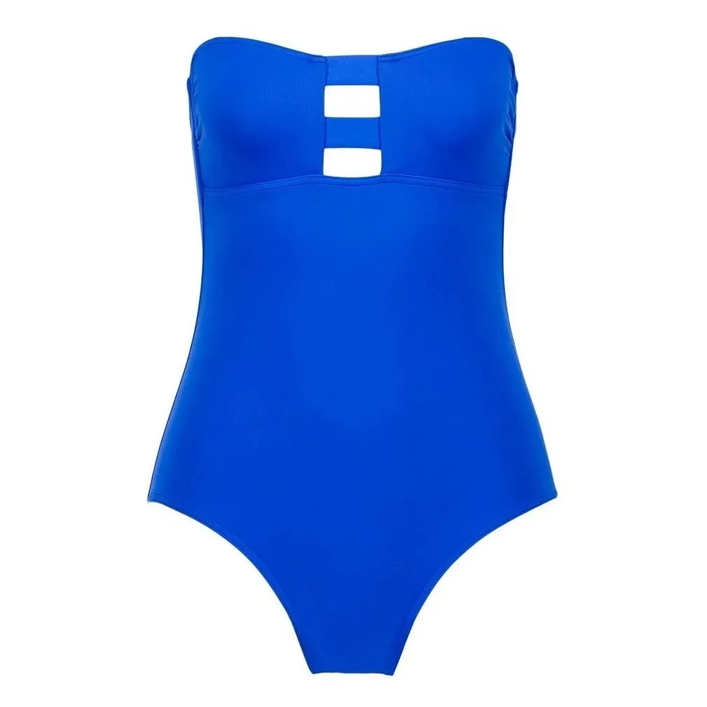 Anja Paris - L'Espiègle Einteiliger Badeanzug | Blau