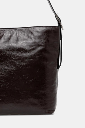 ZADIG&VOLTAIRE JANE HOBO VINTAGE PATENT Deri Çanta