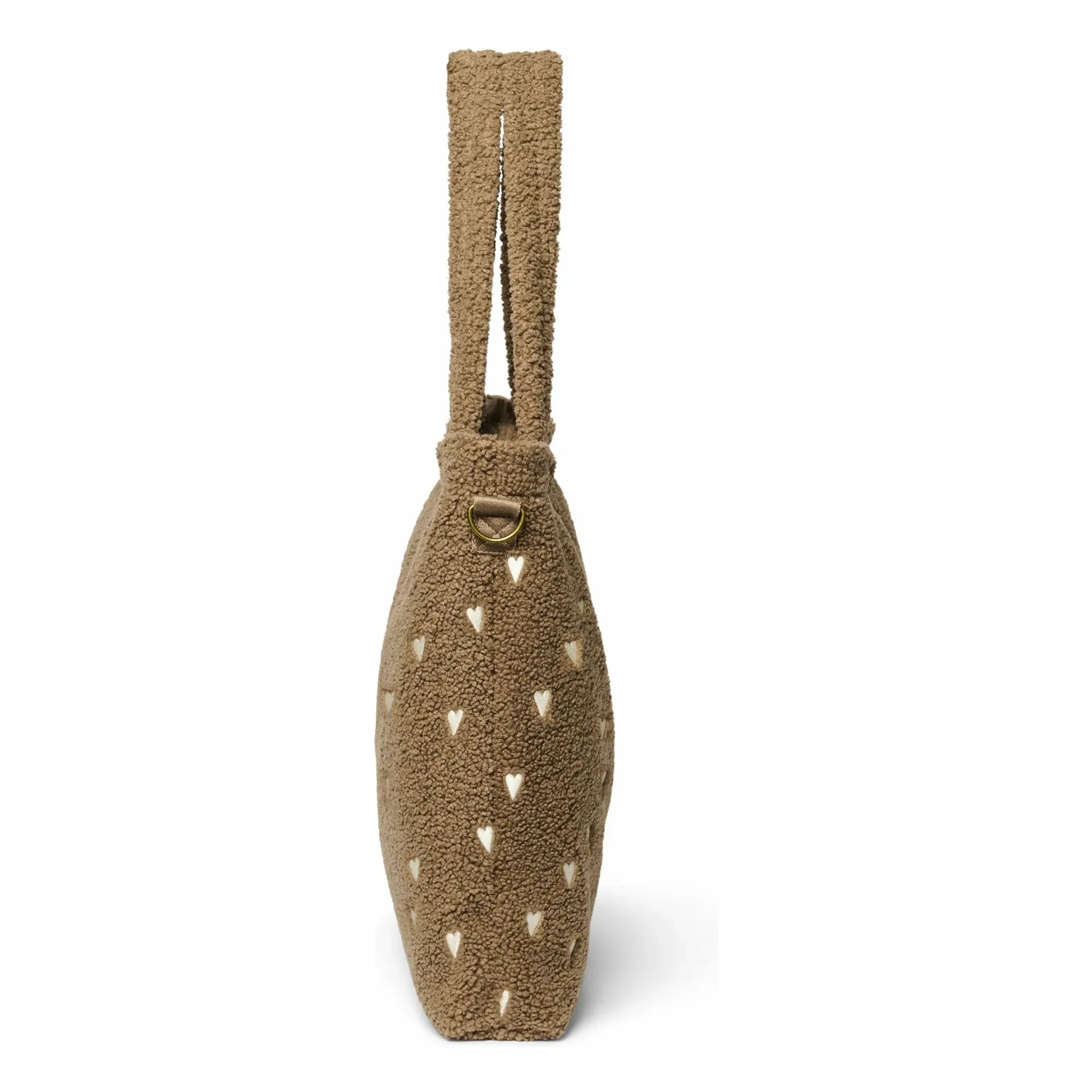 Studio Noos - Hearts Wickeltasche | Braun