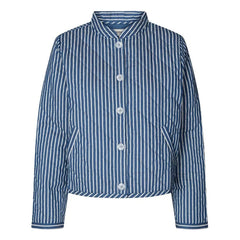 Lollys Laundry - Emilia Gestreifte Jacke | Blau