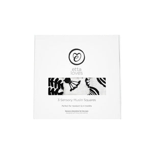 Etta Loves Muslins - Plants - 3 Pack-Muslin Wraps-Plants- | Natural Baby Shower