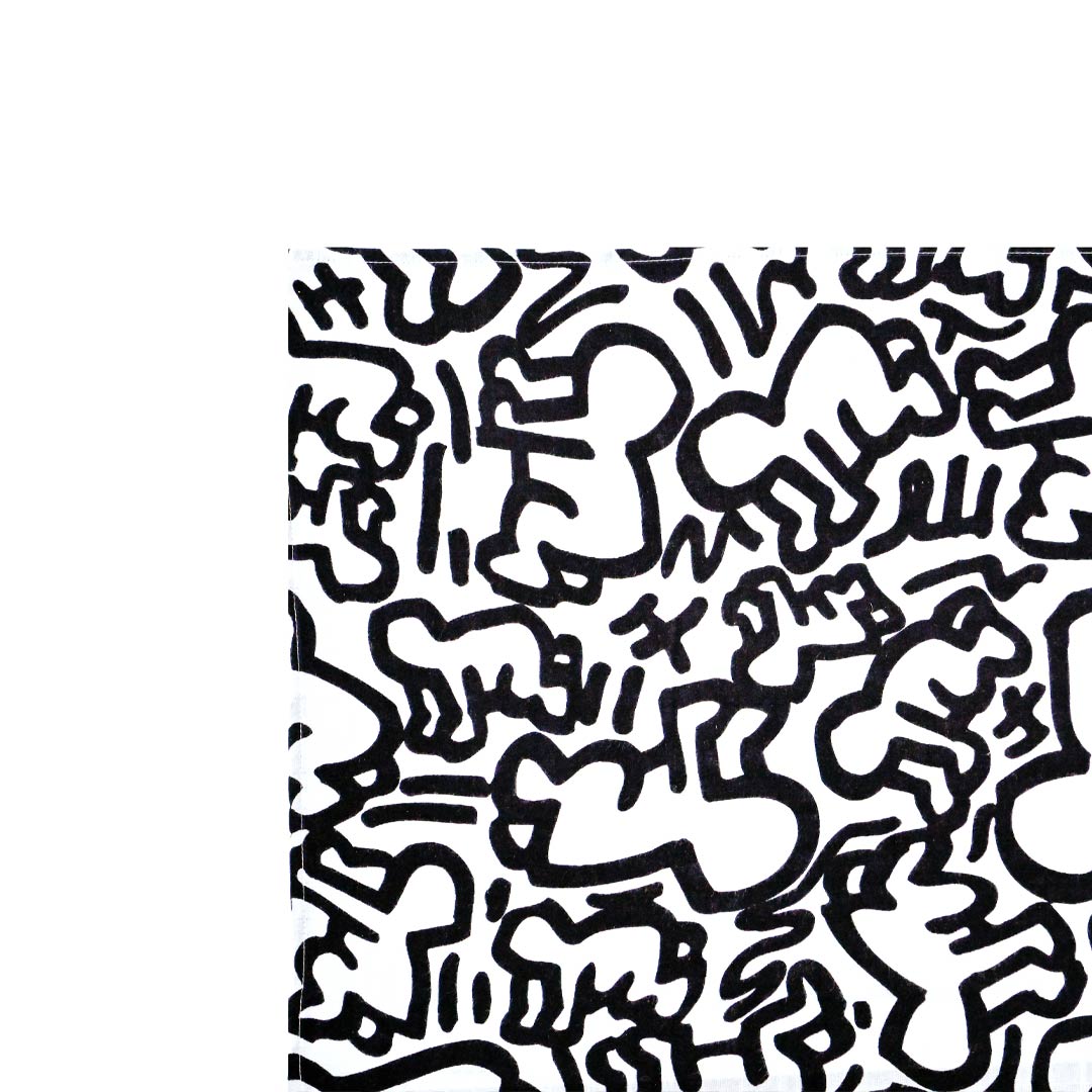 Etta Loves x Keith Haring XL Muslin - Baby-Muslin Wraps-Baby- | Natural Baby Shower