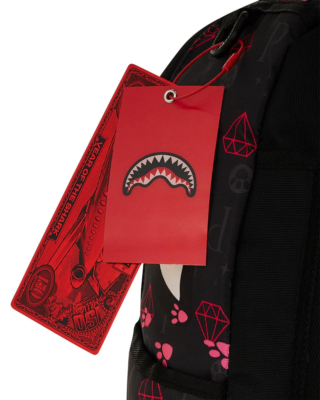 Sprayground - Pembe Panter Pati İzleri Dlxr Sırt Çantası