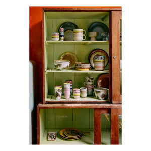 HKliving - Steingutschalen, 4er-Set