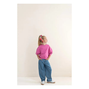 Jenest - Halstuch aus Bio-Baumwolle mit Karomuster | Fuchsia