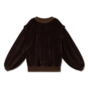 Repose AMS - Süßes Sweatshirt aus Bio-Baumwolle | Schokolade